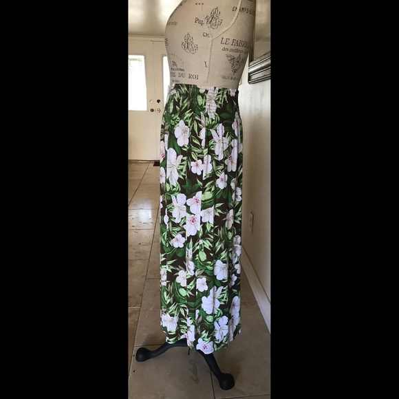 J. JILL Incredibly Soft & Comfortable Orchid Skirt Jungalow Vibe Sz Small - Picture 2 of 11